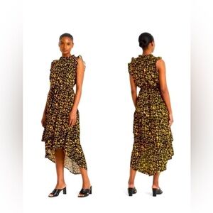 Target Dress - Yellow/Black